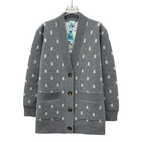 Burberry Double breasted V neck Jumper M Jumpers & Cardigans